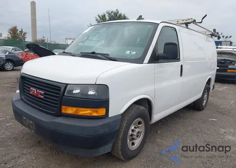 2018 GMC Savana 2500 Work Van from USA, damaged, VIN 1GTW7AFG1J1186353